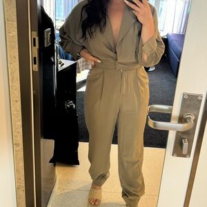 Showpo Green Jumpsuit